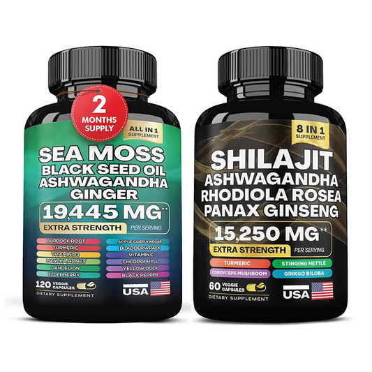 ShilaForce & Cognivive | Unlock Boundless Energy, Peak Vitality, and Total Wellness in Every Capsule