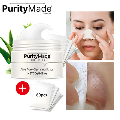 PurityMade | Aloe Pore Strips Cleansing Set