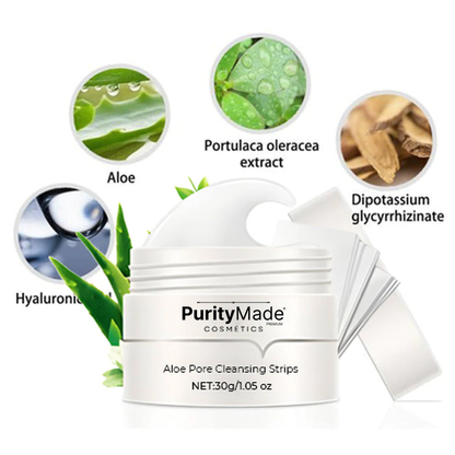 PurityMade | Aloe Pore Strips Cleansing Set